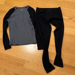 Boys Cuddl Duds thermal set XL